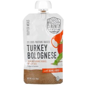 SERENITY KIDS: Baby Food Turkey Bolognese, 3.5 oz