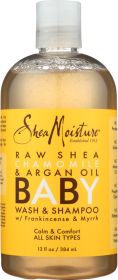 SHEA MOISTURE: Head-To-Toe Wash & Shampoo Raw Shea Chamomile & Argan Oil