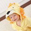 "Big Top Bath Time" Lion Hooded Spa Robe (Personalization Available)