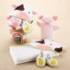 "Farmhouse Friends" 4-Piece Bathtime Bucket