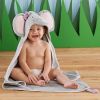 "Splish Splash Elephant Bath" Spa Hooded Towel