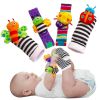 Baby Infant Rattle Socks Toys 3-6 to 12 Months Learning Toy