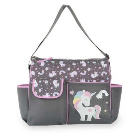 Baby Boom Happy Unicorn Duffle Diaper Bag