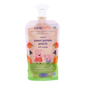 Cerebelly - Smoothie Sweet Potato, Peach, Mango - Case Of 6 - 4oz