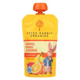 Peter Rabbit Organics; Case Of 10; Fruit Snacks - Mango, Banana & Orange - 4 Oz.