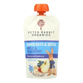 Peter Rabbit Organics; Case Of 10; Oats&Seeds Apple&Blueberry; 4 oz