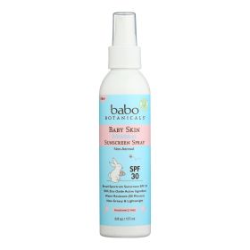 BaBabo Botanicals - Sunscreen Spf 30 Baby Skin Spray - 1 Each-6 Oz