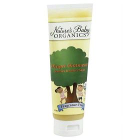 Nature's Baby Organics Fragrance Free Diaper Ointment, 3 oz