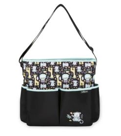 Baby Boom Monkey Tote; Diaper Bag & Changing Station