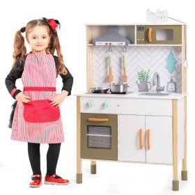 Classic Wooden Kitchen Playset