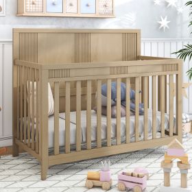 Certified Baby-Safe Crib, Solid Pine, Non-Toxic Finish