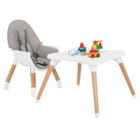 Highchair Detaches into Table & Chair