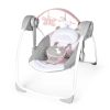 Comfort 2 Go Portable Baby Swing with Music, Pink