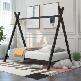 Tent Bed Frame; fits Std. Twin Mattress; No Box Spring Needed