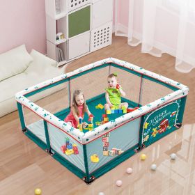 Baby Play Yard; Safety Activity Center with Anti-slip Base