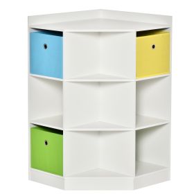 Kids' Corner Cubby Toy Storage and Organizer, White