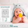 Kid's Soft Hooded Towel with Elephant Face