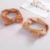 3-Piece Set Baby Elastic Headband Jacquard Wide-Brimmed Nylon Bow