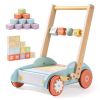 ROBUD Wooden Walker, Push Toy, Adjustable Speed Learning