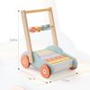 ROBUD Wooden Walker, Push Toy, Adjustable Speed Learning