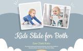 Toddler Swing Set; Freestanding Indoor & Outdoor
