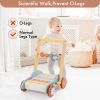 ROBUD Wooden Walker, Push Toy, Adjustable Speed Learning