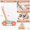 ROBUD Wooden Walker, Push Toy, Adjustable Speed Learning