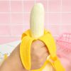 High Quality Banana Squishy Toy; Squeeze And Stretch; Stress Relief