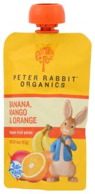 PETER RABBIT: Baby Mango, Banana, Orange, Organic, 4 oz