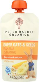 PETER RABBIT: Baby Food Banana Mango, 4oz