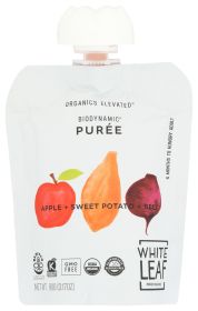 WHITE LEAF PROVISIONS: Baby Food Apple Sweet Potato Beet, 90 gm