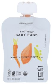 WHITE LEAF PROVISIONS: Baby Food Carrot Sweet Potato, 90 gm