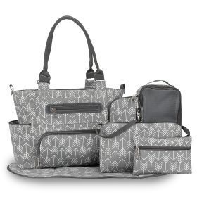 Multifunctional Large Capacity Mother and Baby Diaper Bag/Handbag (select: MFYDFF0-Dark Grey)