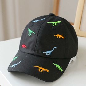 Embroidered Baseball Caps (Color: Black, Size/Age: Average Size (1-4Y))