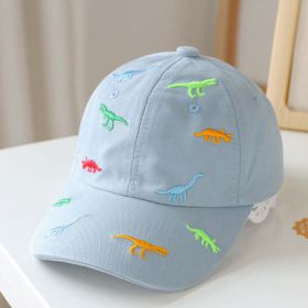 Embroidered Baseball Caps (Color: Blue, Size/Age: Average Size (1-4Y))