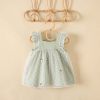 Baby Girl Pineapple and Lace Dress