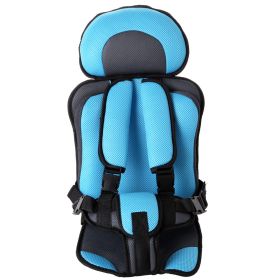 Infant/Child Safety Seat, Thick Sponge, Use Anywhere (Color: Sky Blue large)