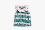 Baby Girl Cherry Print Ruffle O-Neck 2pc Set