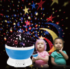 LED Star Sky Projector Night Light Rotating Starry Night Lamp USB