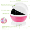 LED Star Sky Projector Night Light Rotating Starry Night Lamp USB