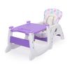 Adjustable Highchair, 5-Point Safety Buckle XH