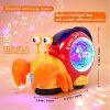 Interactive, Musical Snail or Crab; Encourages Crawling