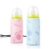 Portable Bottle Warmer; Insulated Bag; USB Car