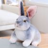 Simulation Rabbit Doll Plush Toy Bunny 7.87"