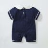 Baby College-Style Romper With Sun Hat