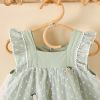 Baby Girl Pineapple and Lace Dress