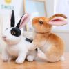 Simulation Rabbit Doll Plush Toy Bunny 7.87"