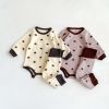 Moon/Stars Crewneck 2pc Rompers