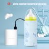 Portable Bottle Warmer; Insulated Bag; USB Car