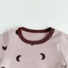 Moon/Stars Crewneck 2pc Rompers